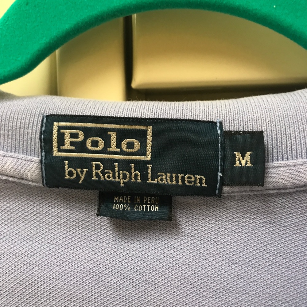 Polo by Ralph Lauren blue label Men’s Polo shirt Medium M - Picture 6 of 8